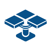 OAフロア用鋼製束(支持脚)